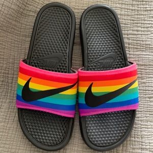 Nike Multicolor Slide Sandals